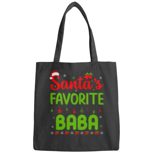 Discover Funny Christmas Santas Favorite Baba Cute Merry Xmas Party Bags