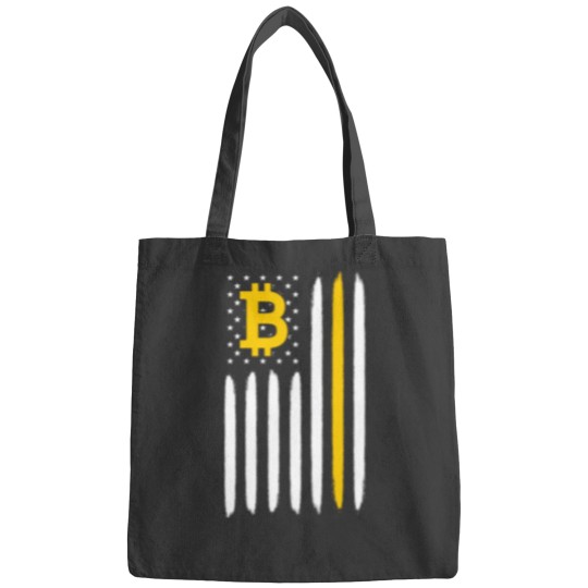Discover Usa Flag Bit coin Bags