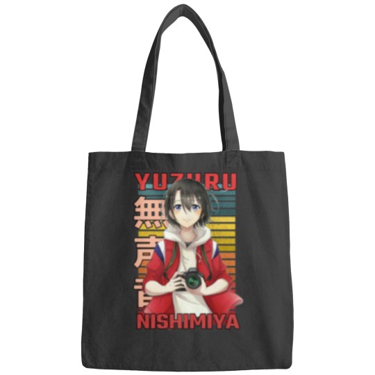 Discover Yuzuru Nishimiya A Silent Yuzuru Nishimiya A Silent Voice Eiga Koe no Katachi Anime Design  C Bags