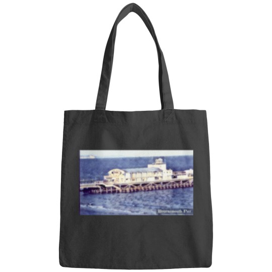 Discover Bournemouth Pier - One art on video frame Bags