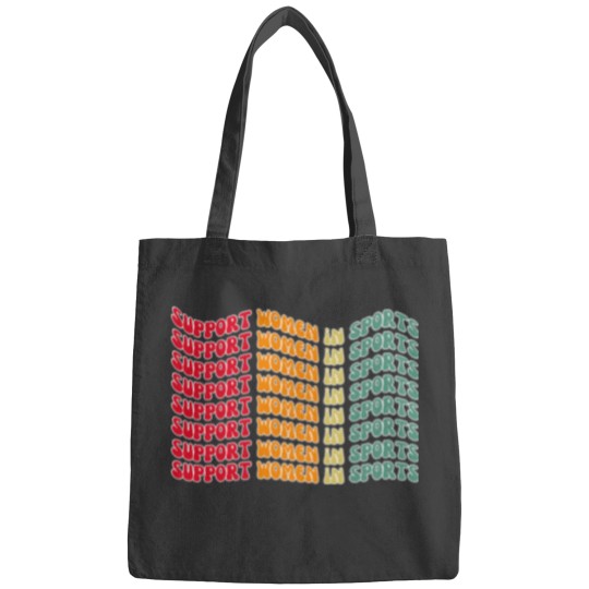 Discover support women in sports athlete Bags