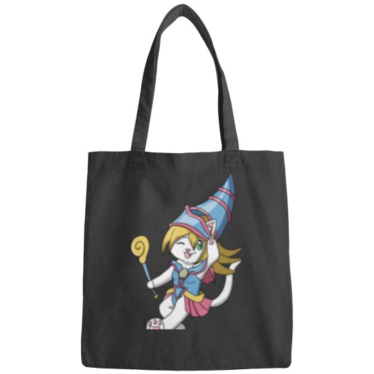 Discover cosplay cat Dark magician girl Bags