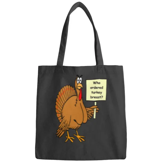 Discover Funny Turkey Breast Joke Thanksgiving Humor Holiday Fun Bags