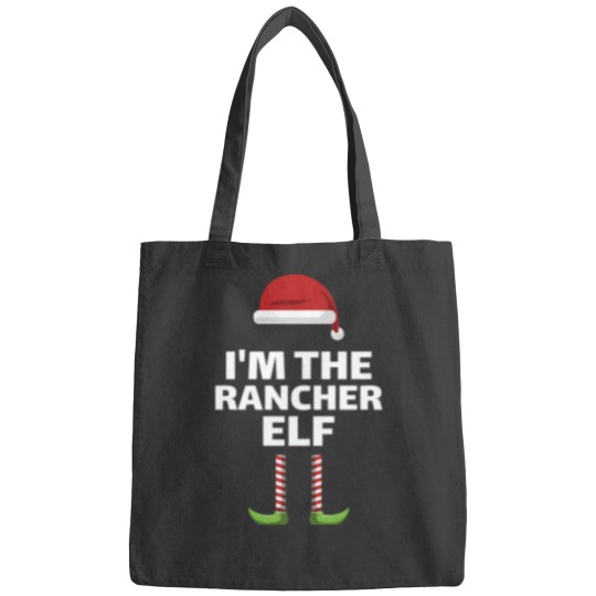 Discover Christmas rancher elf matching group costume Bags