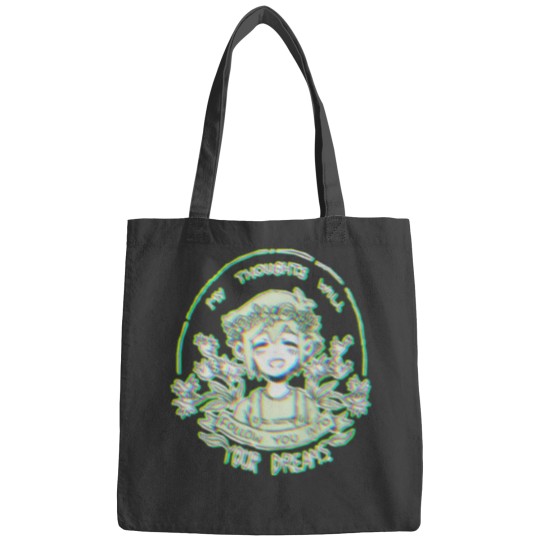 Discover omori my thoughts will follow you into your dreams basil Bags