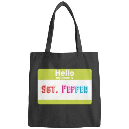 Discover Sgt. Pepper name Bags
