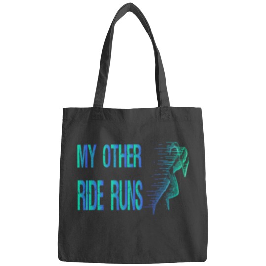 Discover My Other Ride...RunsGift For Runners Bags