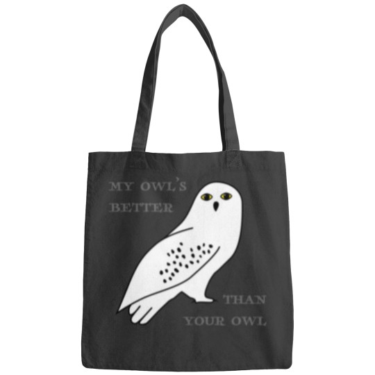 Discover My owl_s better than your owl17 Bags