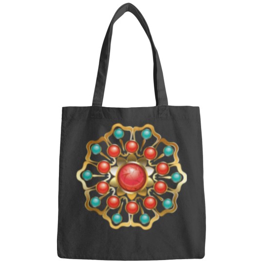 Discover Flower Mandala Jewelry Bags