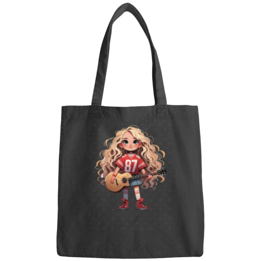 Discover Football JerseyRed Travis Kelce Bags