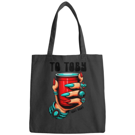 Discover Toby Keith red. Solo cup to Toby cheers rip in memory country music Bags