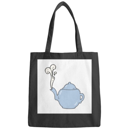 Discover cartoon teapot Bags