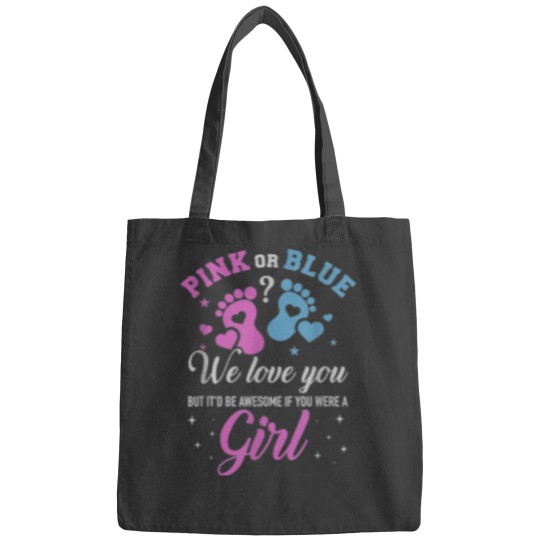 Discover 1 Pink or blue gigi loves you Classic Bags