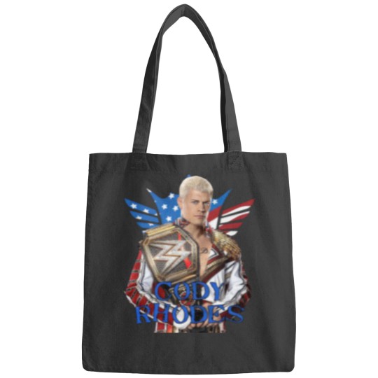 Discover New Rare Cody Rhodes Men's Black Gift For Fans Unisex Bags