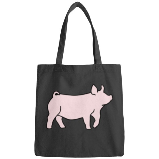 Discover Yorkshire Show Pig Sticker Bags