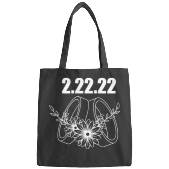 Discover 1 Marriage Proposal Twosday 2022-Marriage tee Wedding on Twosday Bags