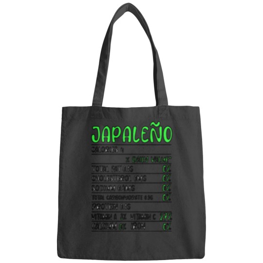 Discover Jalapeño Calories 4 Shirt - Vintage Tshirt Bags