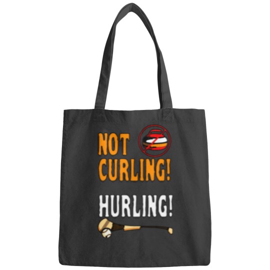 Discover Not Curling Hurling Shirt - Vintage Tshirt Bags