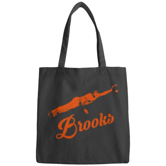 Discover Baltimore Brooks - Orange Stencil Bags