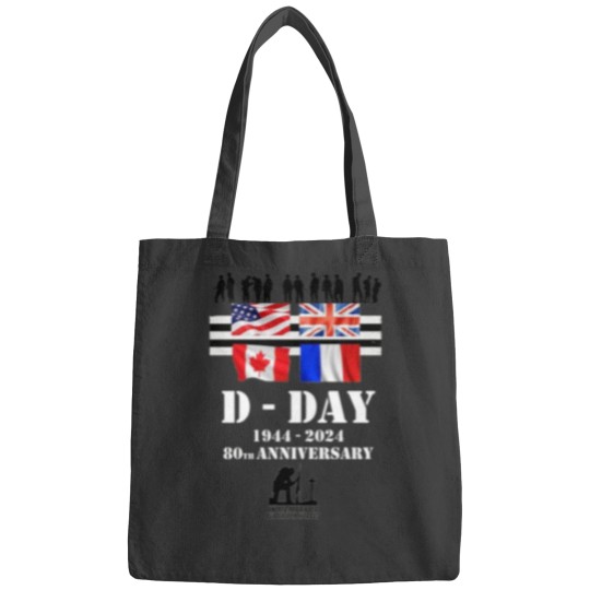 Discover D-Day 80th Anniversary .png Bags
