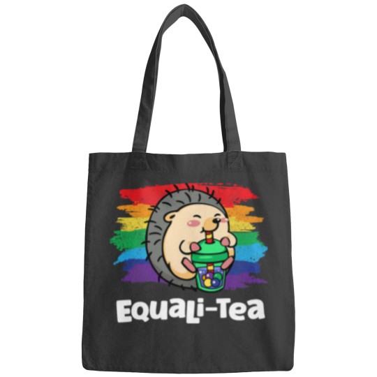 Discover LGBT Hedgehog Gay Pride Rainbow Flag LGBT Community LGBTQ Bags