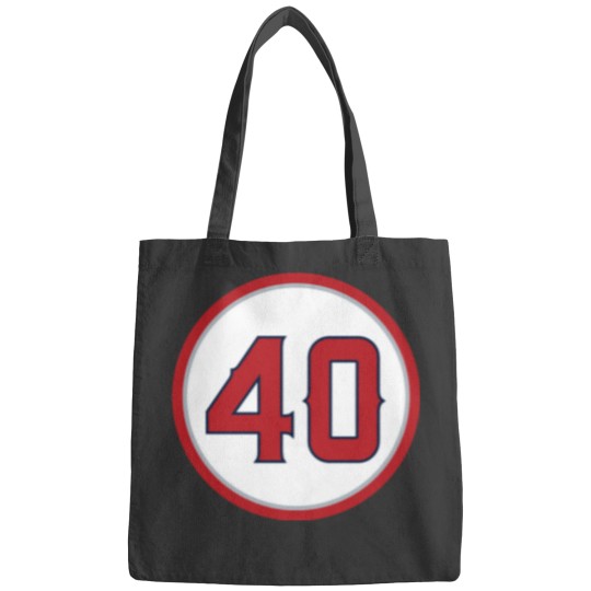 Discover Troy Percival 40 Jersey Number Bags