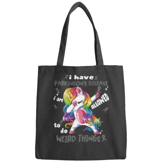 Discover Parkinsons Disease Aeness Funny I have Parkinsons Disease im allowed to do Weird Things! Class (2) Bags