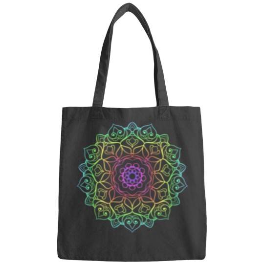 Discover Multicolor Intricate Mandala Design Bags