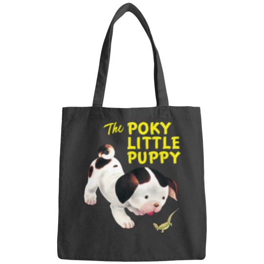 Discover Poky Little Puppy little golden book  illustration Bags
