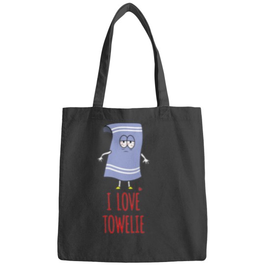 Discover I love Towelie Bags