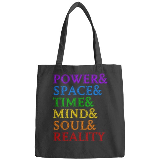 Discover infinity stones rainbow chakra color Bags