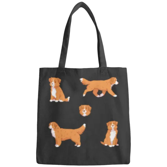 Discover Cute Nova scotia duck tolling retriever dog pack Active Bags