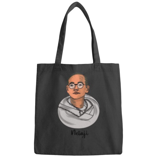 Discover Netaji Subhas Chandra Bose poster Subhas Chandra Bose Bags
