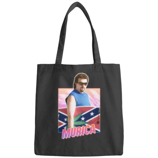 Discover Murica - Kenny Powers - 80s design Bags