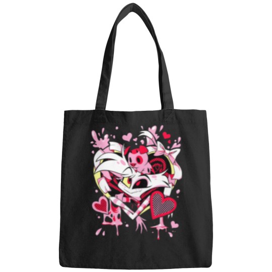 Discover Hazbin Hotel Angel Dust Bags