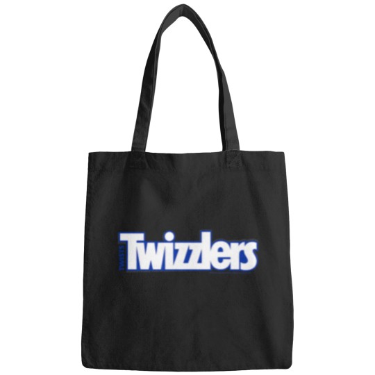 Discover Twizzlers Twists White Blue Logo Distressed Bags
