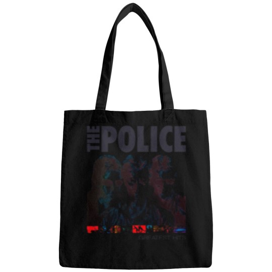 Discover Thé Pólicé Greatest Hits 1 Album Cover  .png Bags