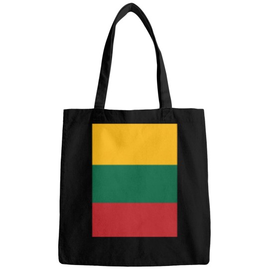Discover Lithuania Flag Graphic Lithuania Flag Graphic Bags