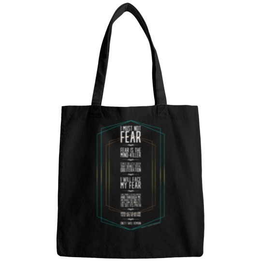Discover DUNEs MOVIE-Litany againsts Fear-House Atreides Bags