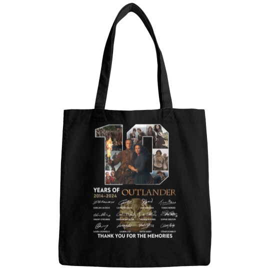 Discover Outlander Bags, 10 Years Of Outlander 2014 2024 Signatures Bags
