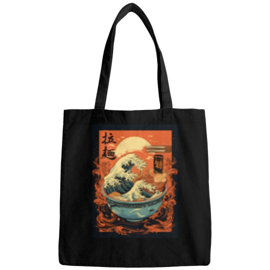 Discover Great Ramen waves Bags