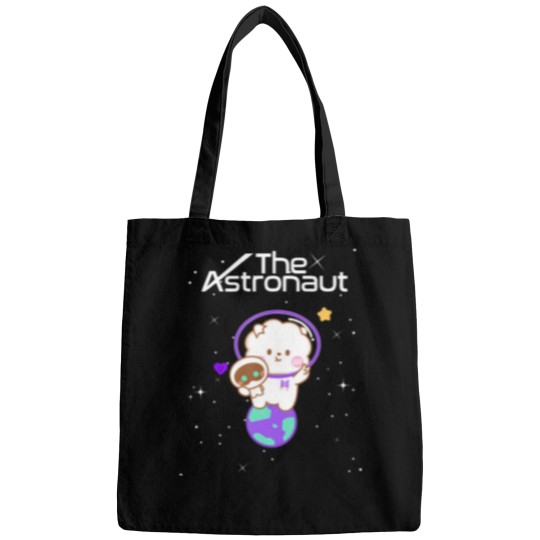 Discover funny jin wootteo the astronaut kpop Bags