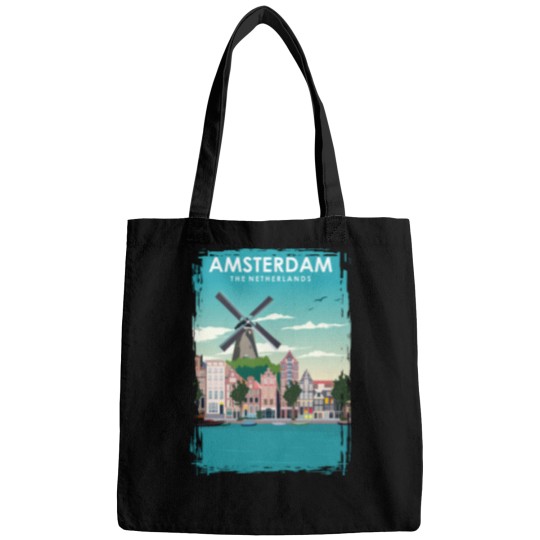 Discover Amsterdam Travel Bags