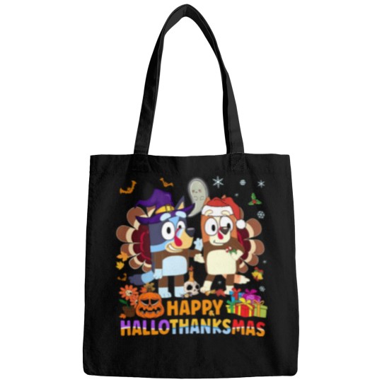 Discover BlueyDad Bingo Hallothanksmas Bag