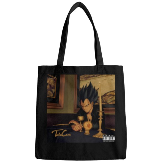Discover Vegeta - Take Care Canvas Print Bags
