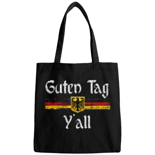 Discover Guten Tag Y'All Oktoberfest German Flag Eagle Prost Bags