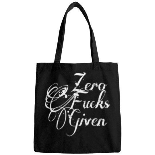 Discover Zero Fucks Given 4139 Bags