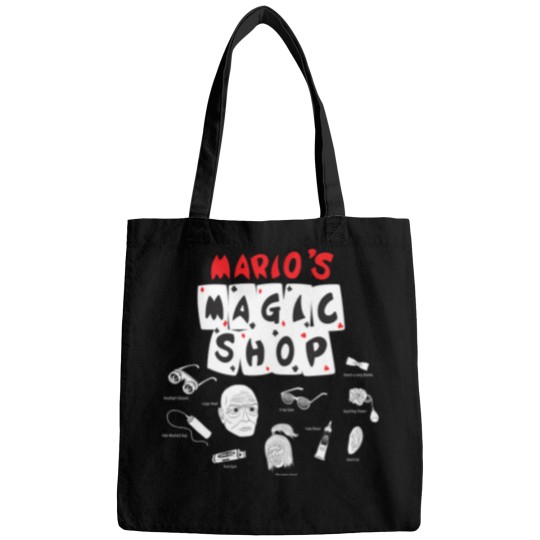 Discover Mario'S Magic Shop - Dark T-Shirt Bags