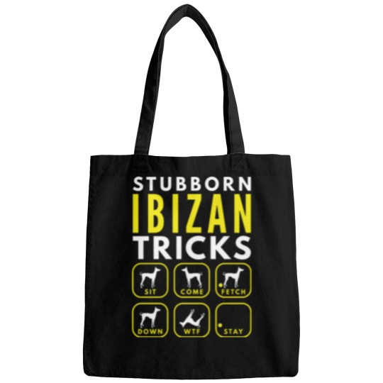 Discover Stubborn Ibizan Tricks - Dog Training Tony Allen Bags