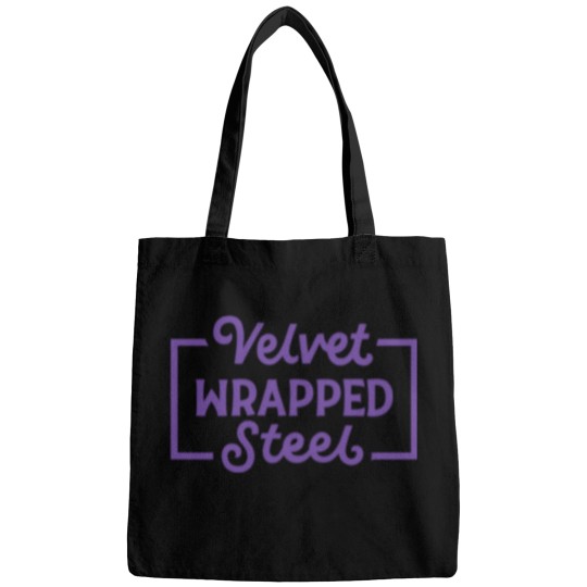 Discover Velvet Wrapped Steel Bags
